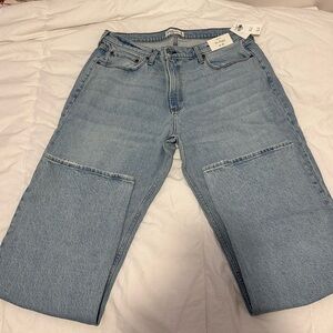 Light Blue Denim Jeans abercrombie women